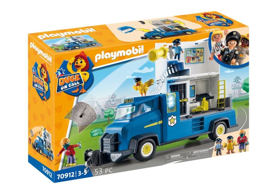 Playmobil DUCK ON CALL 70912 - Police Truck