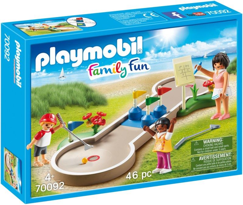 Playmobil Family Fun 70092 - Mini Golf