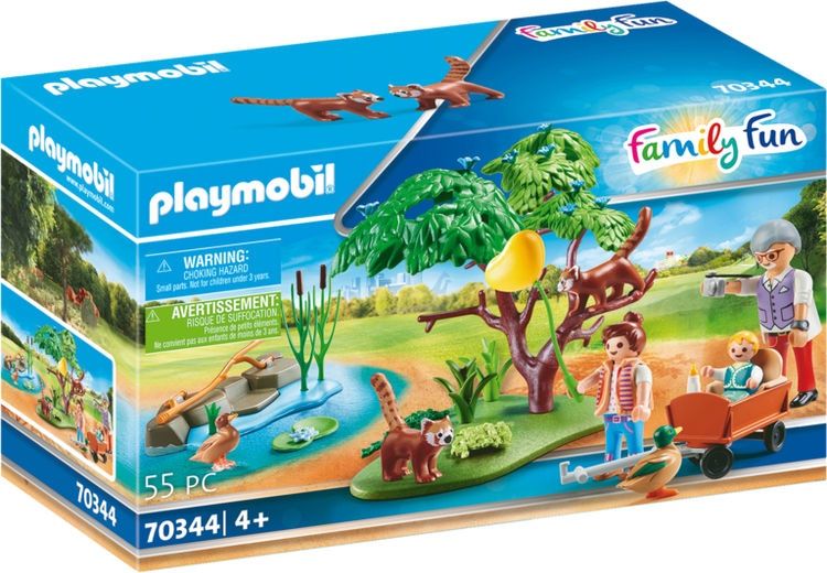 Playmobil Family Fun 70344 - Red Panda Habitat