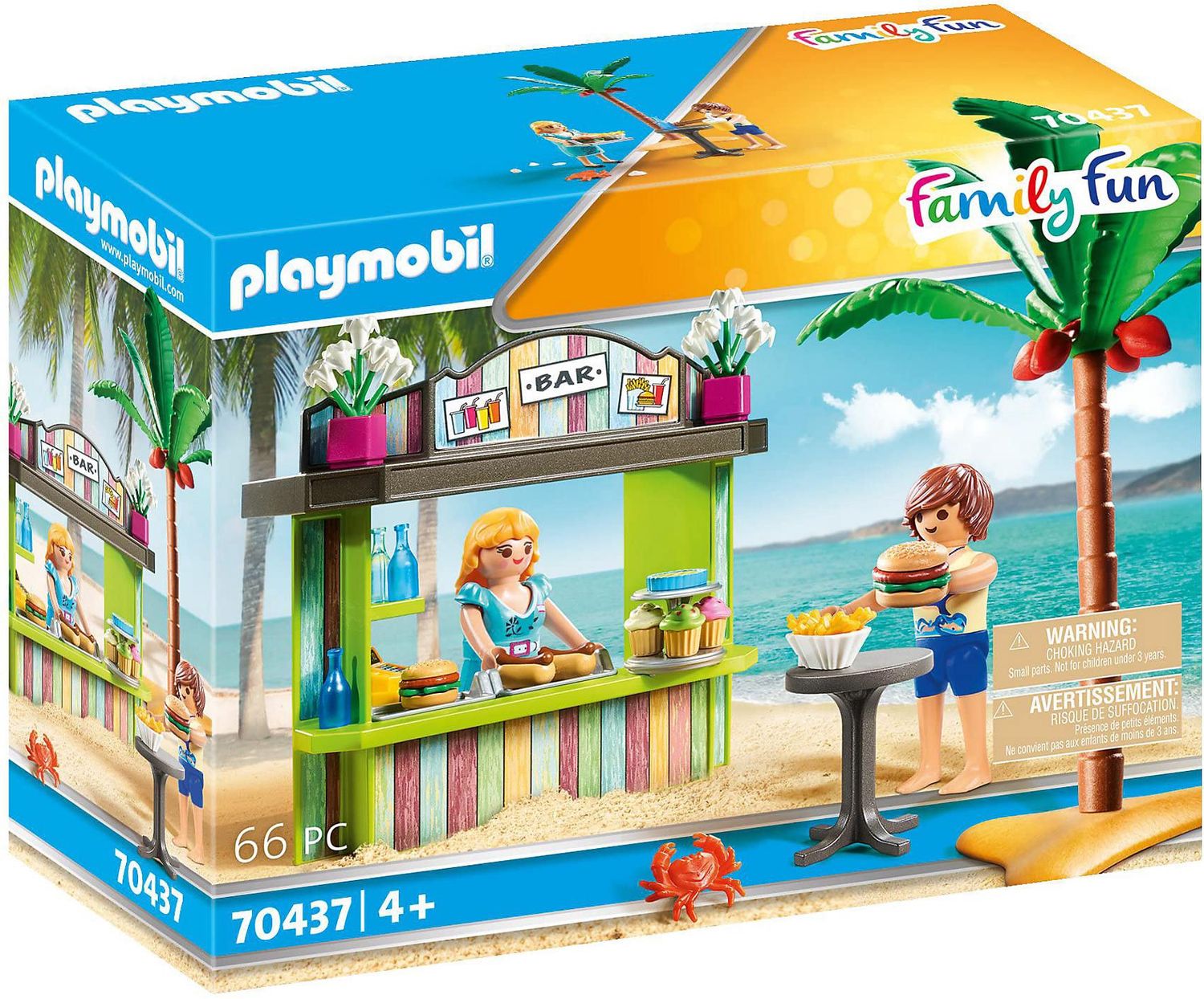 Playmobil Family Fun 70437 - Beach Snack Bar