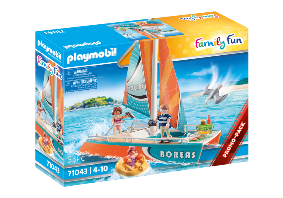 Playmobil Family Fun 71043 - Catamaran