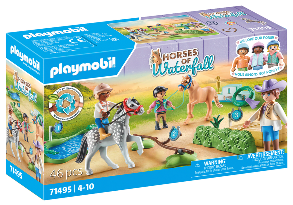 Playmobil Horses of Waterfall 71495 - Pony Tournament