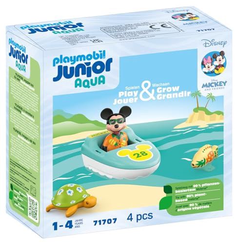 Playmobil Junior &amp; Disney 71707 - Mickey Mouse&#39;s Boat Tour