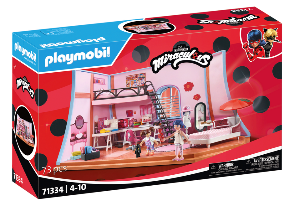 Playmobil Miraculous 71334 - Marinette&#39;s Loft