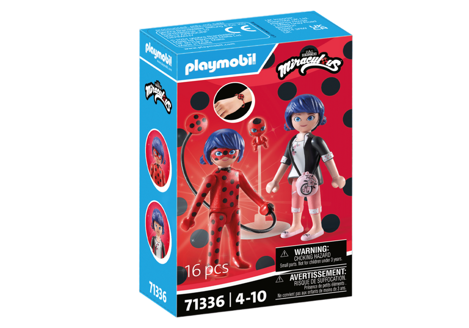 Playmobil Miraculous 71336 - Marinette &amp; Ladybug