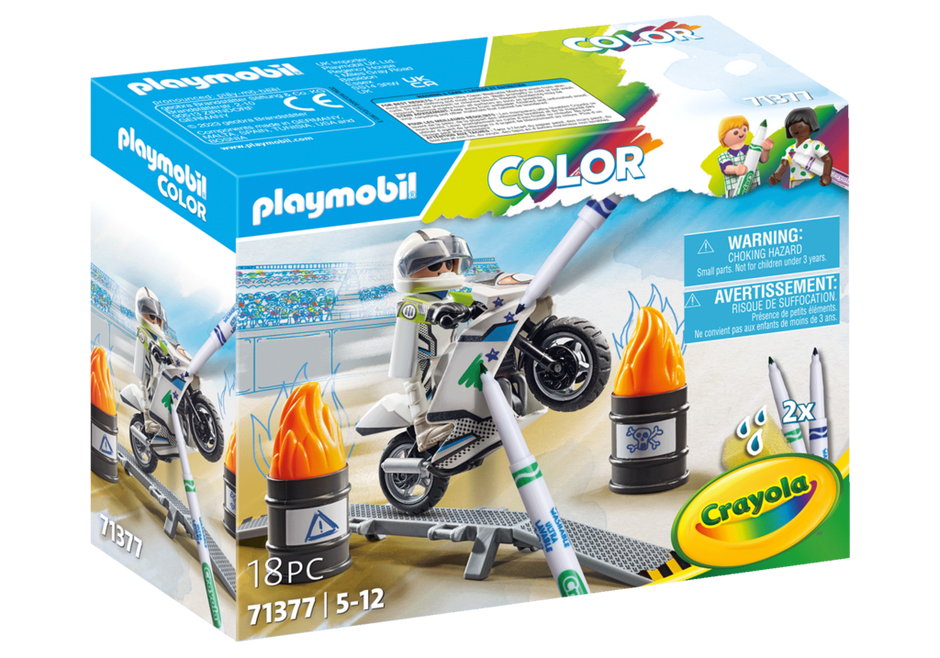Playmobil Colour 71377 - Motorbike