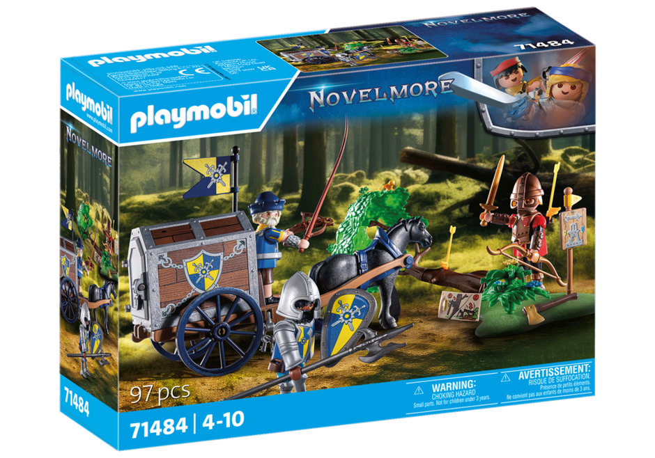 Playmobil Novelmore 71484 - Transport Robbery