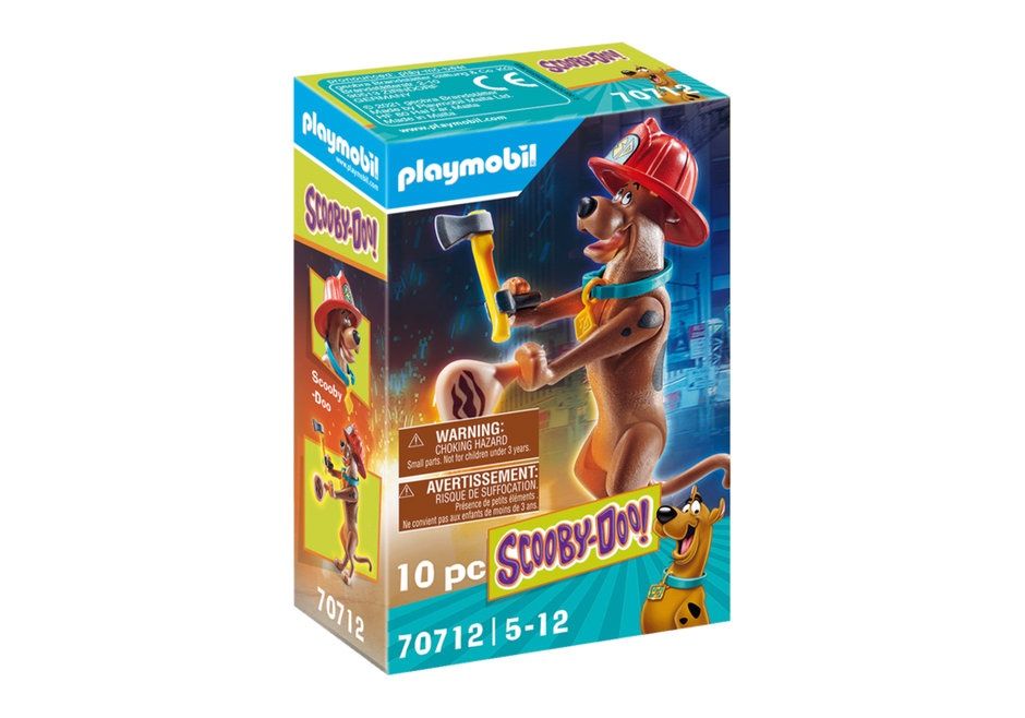 Playmobil Scooby-Doo! 70712 - Collectible Firefighter Figure