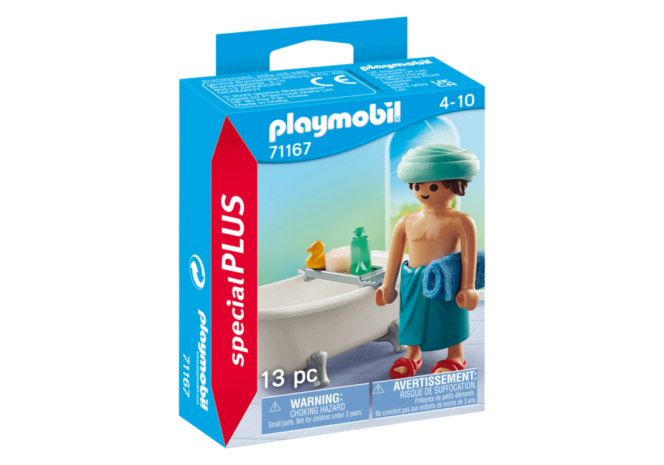 Playmobil Special Plus 71167 - Man with Bathtub