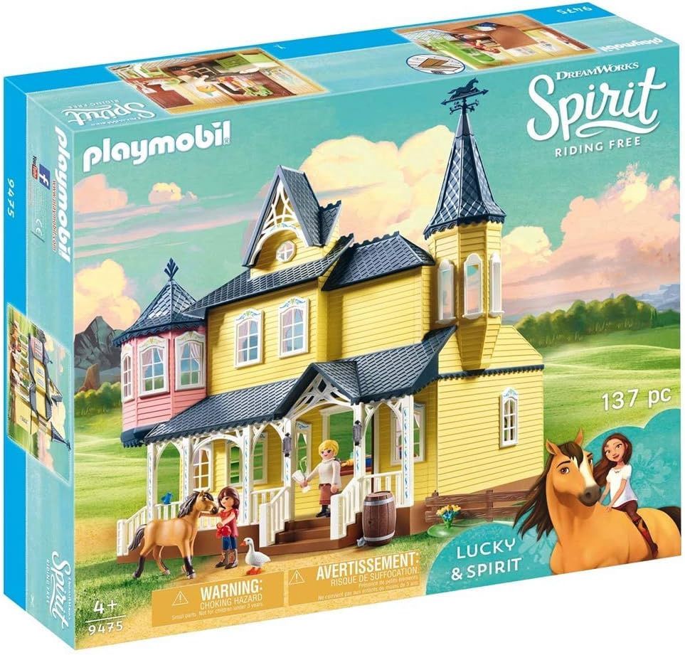 Playmobil Spirit 9475 - Lucky’s Happy Home