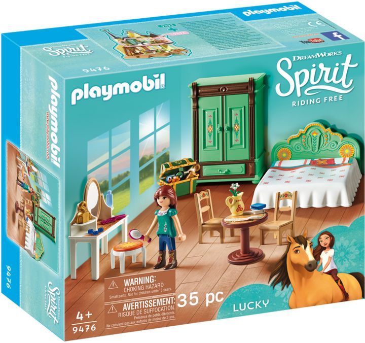 Playmobil Spirit 9476 - Lucky&#39;s Bedroom