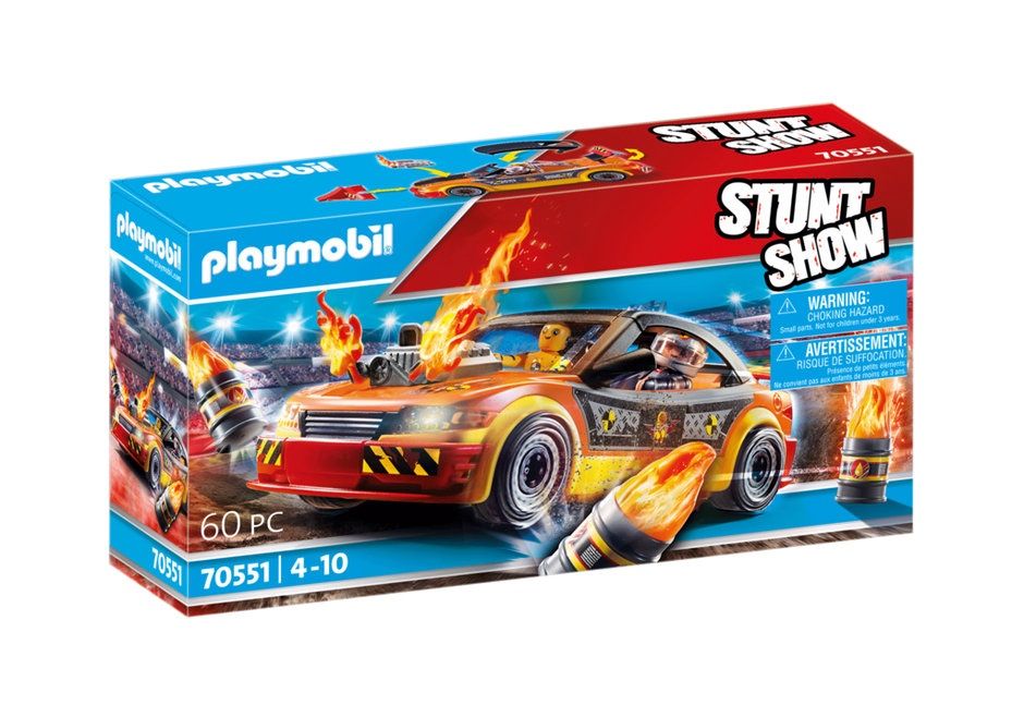 Playmobil Stunt Show 70551 - Stunt Show Crash Car