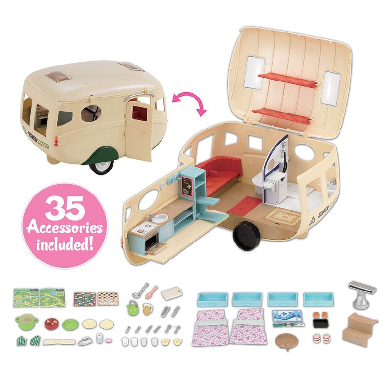 Calico Critters - Caravan Family Camper