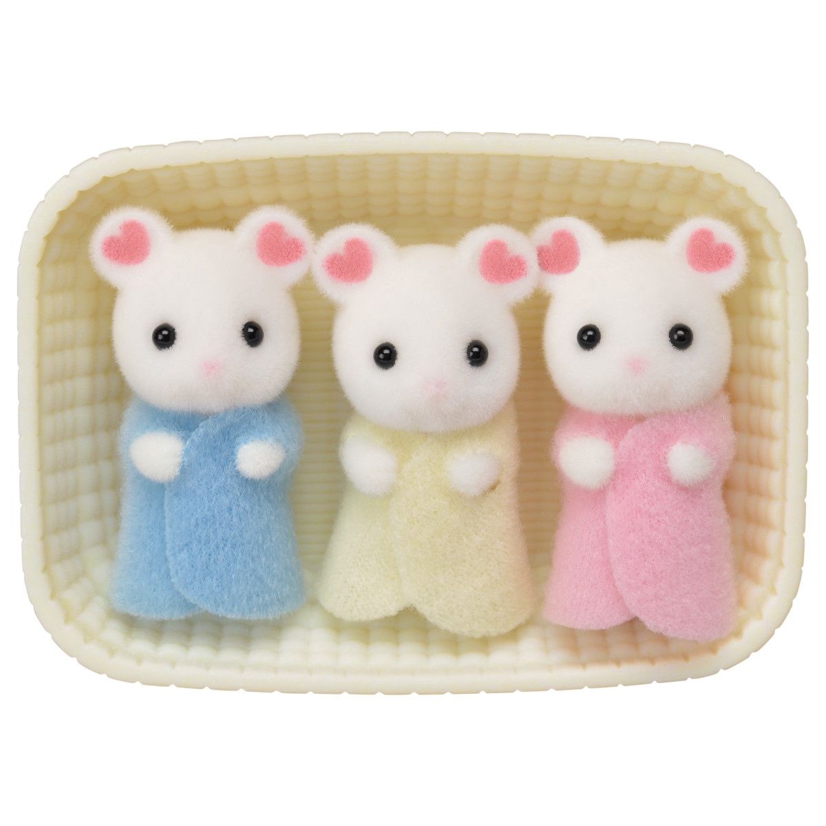 Calico Critters - Marshmallow Mouse Triplets