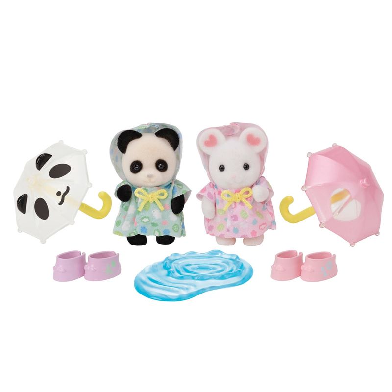 Calico Critters - Nursery Friends ~Rainy Day Duo~