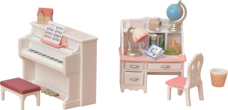 Calico Critters - Piano &amp; Desk Set