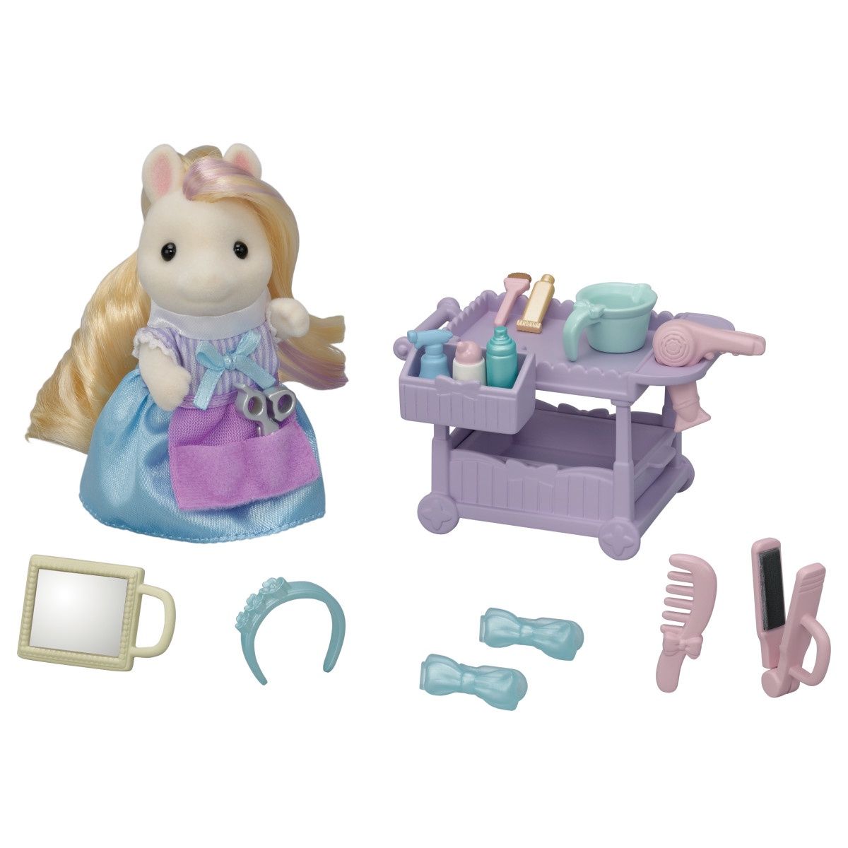 Calico Critters - Pony’s Hair Stylist Set