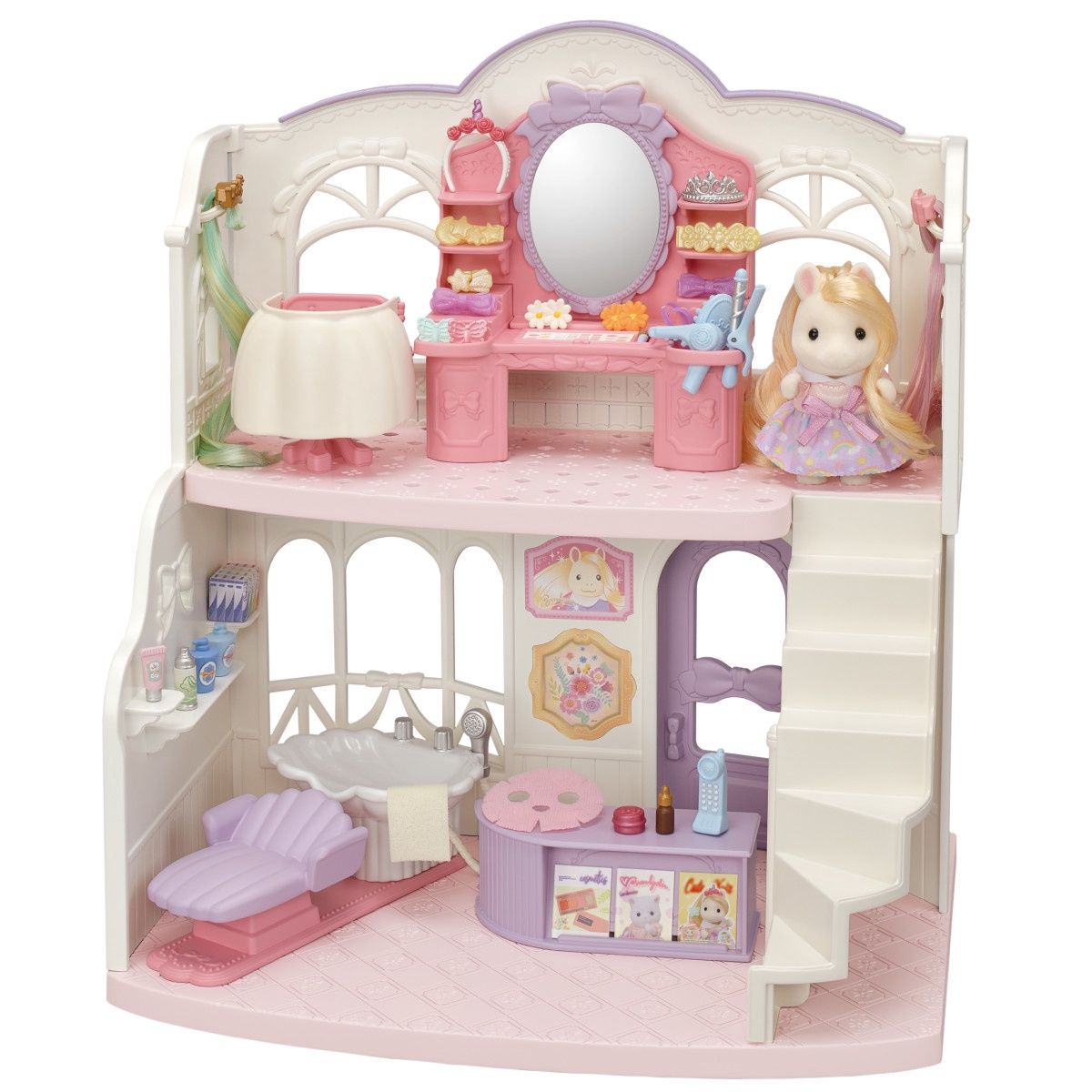 Calico Critters - Pony’s Stylish Hair Salon