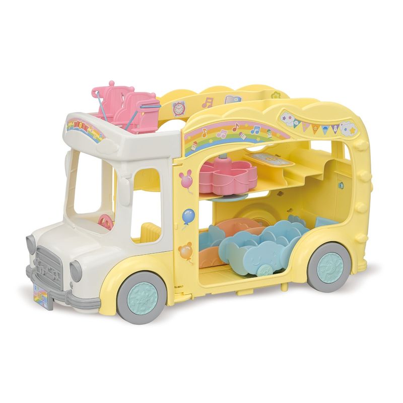 Calico Critters - Rainbow Nursery Bus