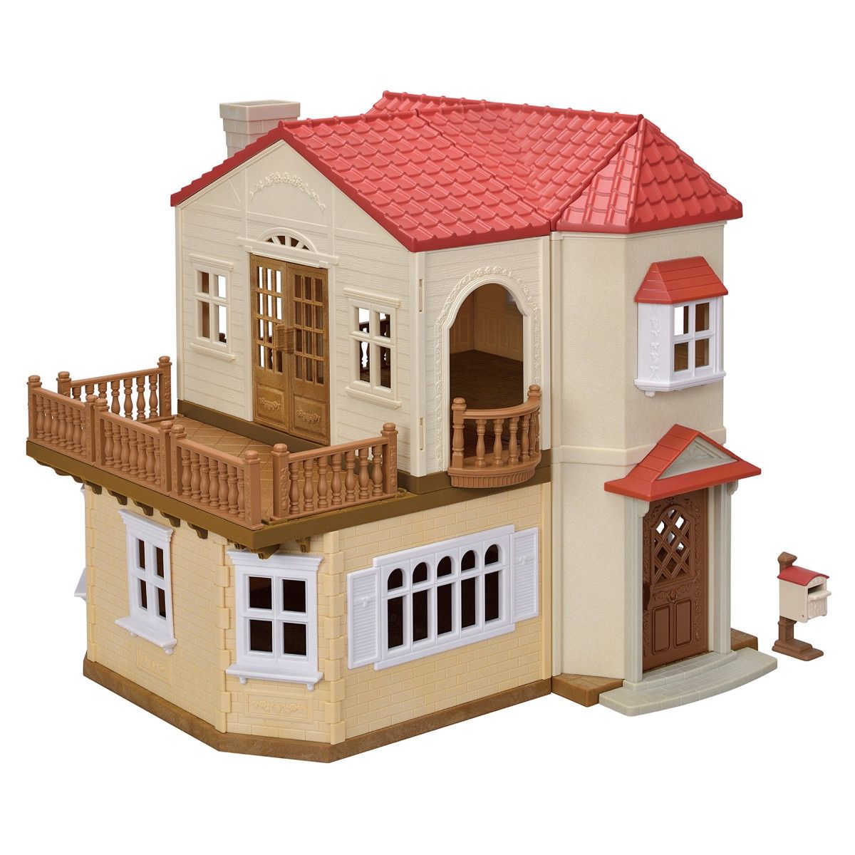 Calico Critters - Red Roof Country Home -Secret Attic Playroom