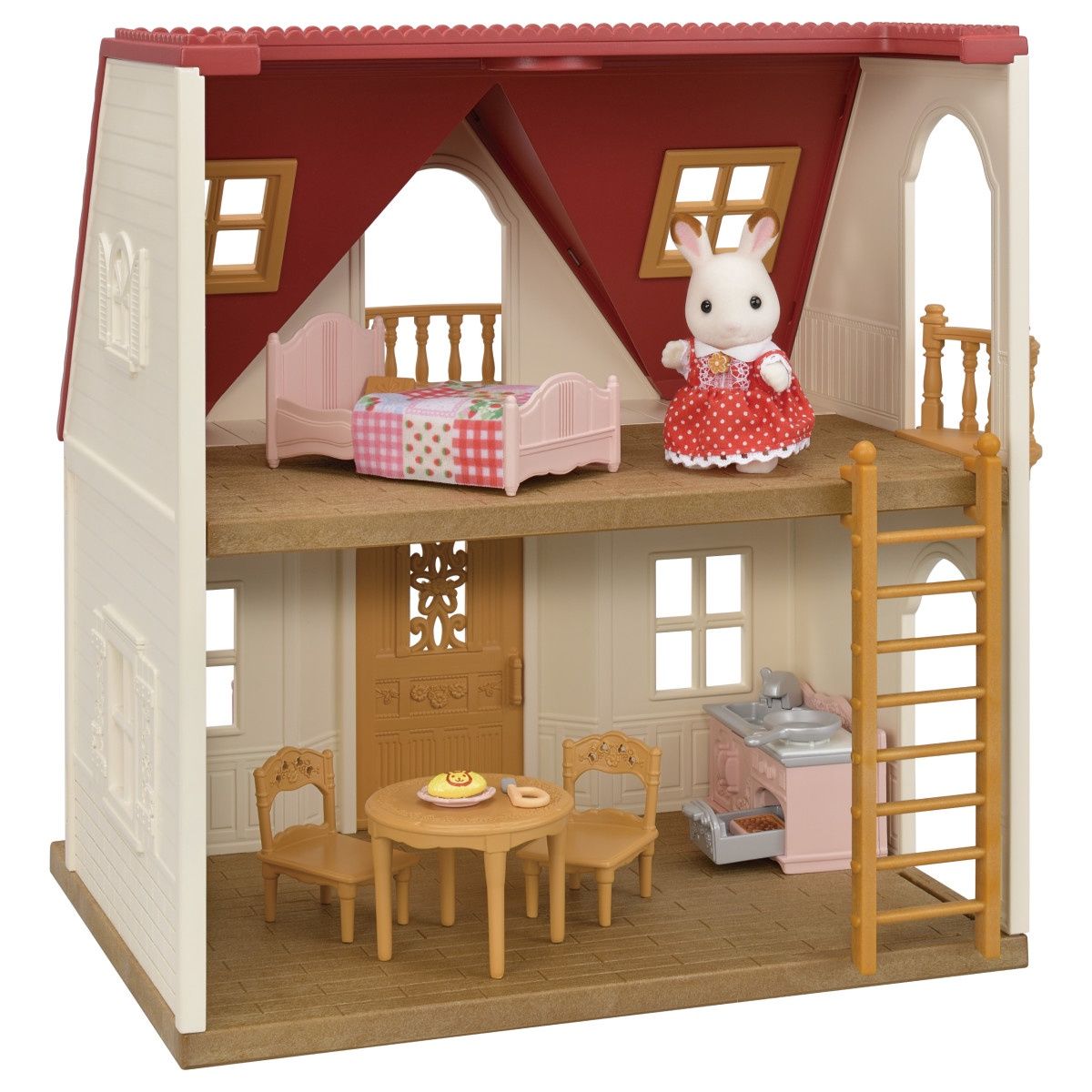 Calico Critters - Red Roof Cozy Cottage Starter Home