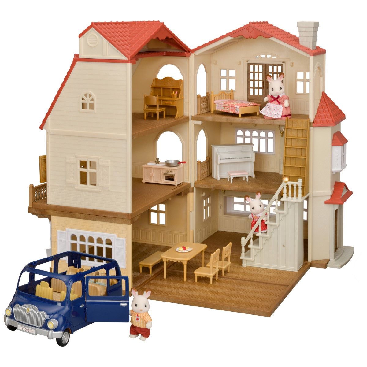 Calico Critters - Red Roof Grand Mansion Gift Set