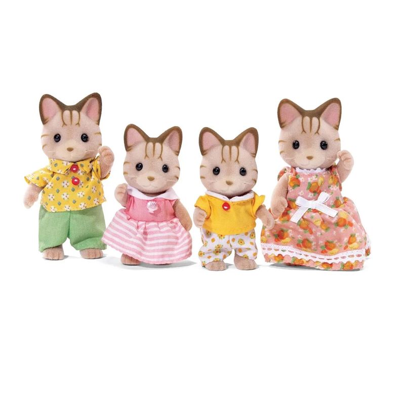 Calico Critters - Sandy Cat Family