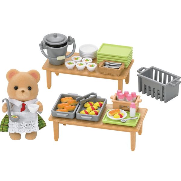 Calico Critters - School Lunch Set