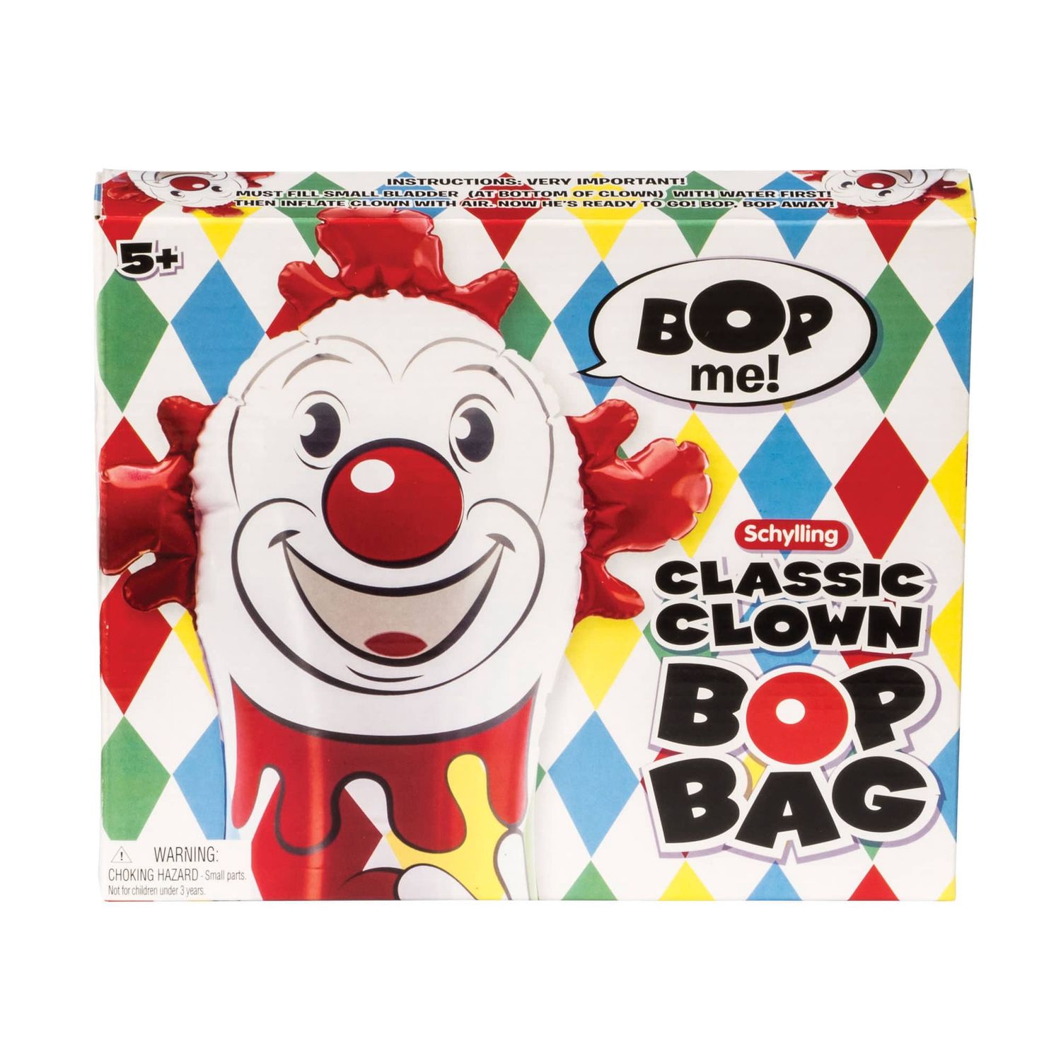 Schylling - Classic Clown Bop Bag