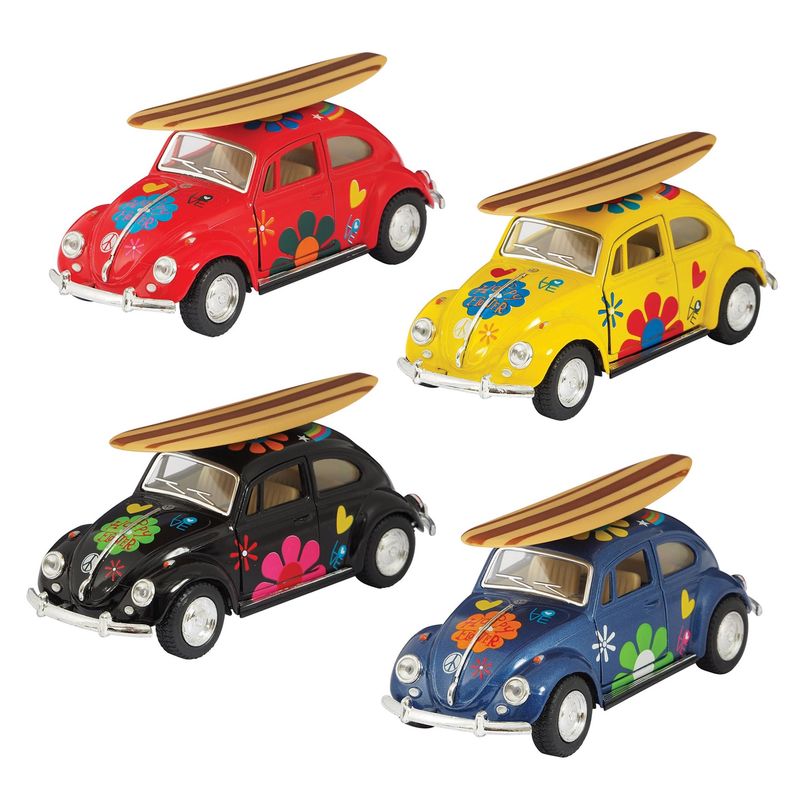 Schylling - Diecast 1967 Beetle with Surfboard
