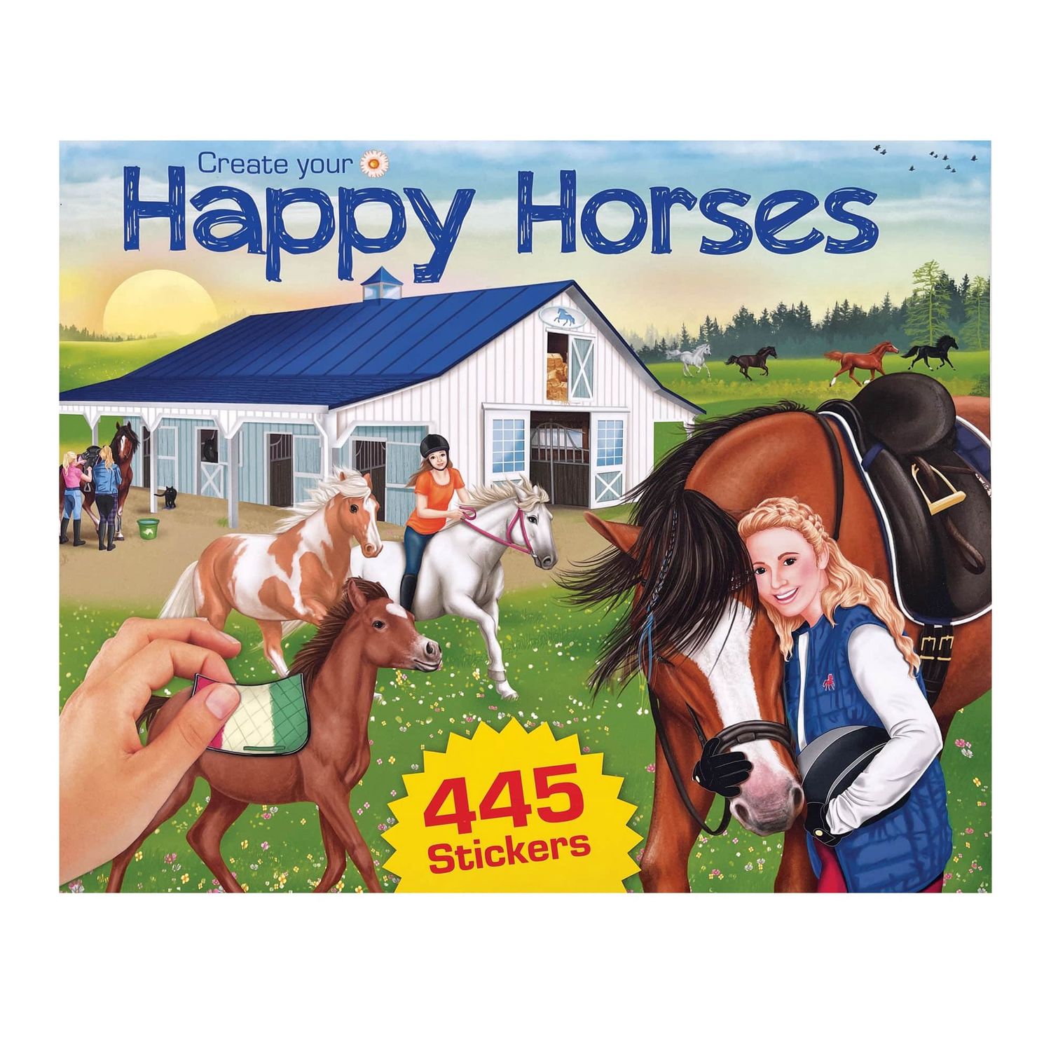 Schylling - Happy Horses Sticker Book