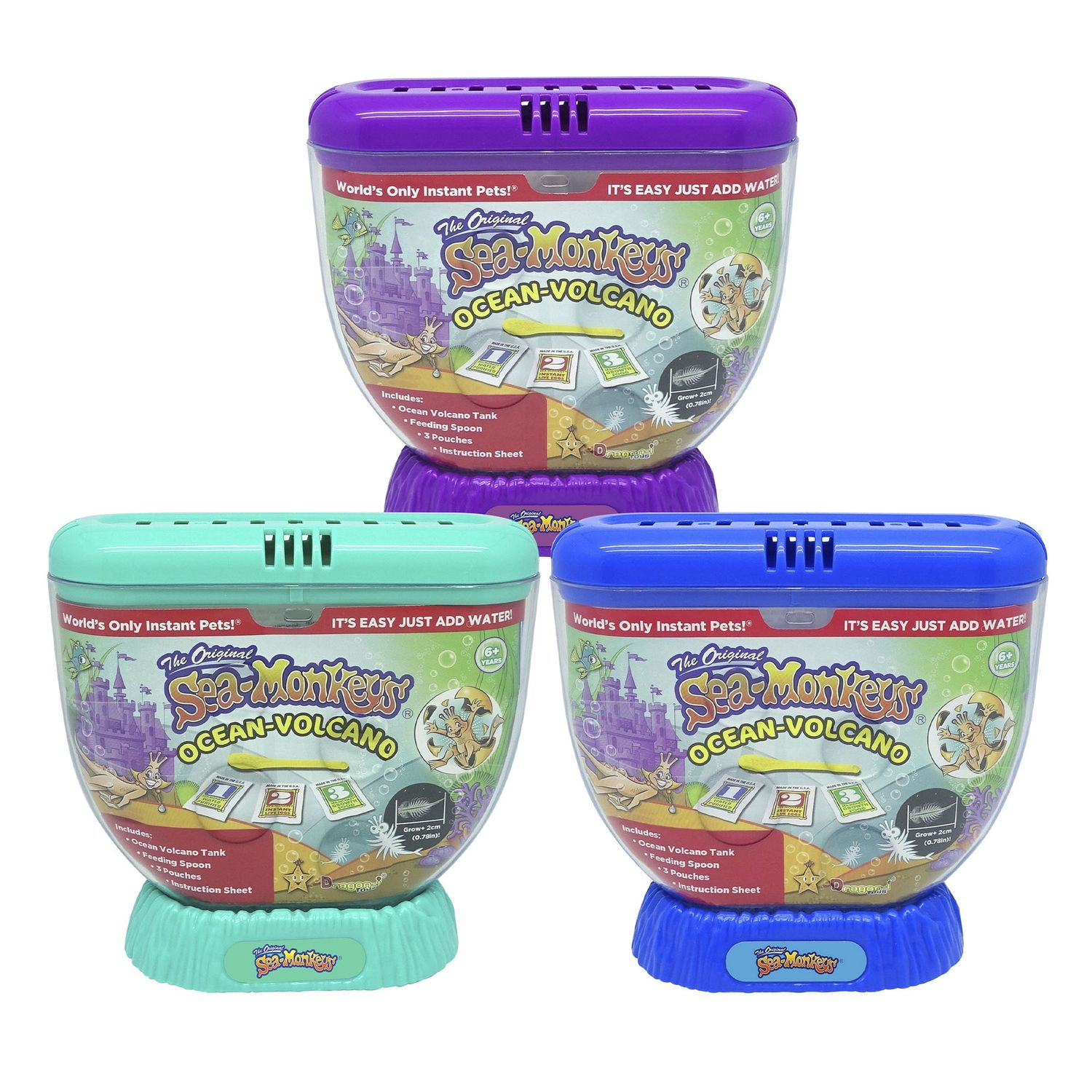 Sea-Monkeys - Ocean Volcano