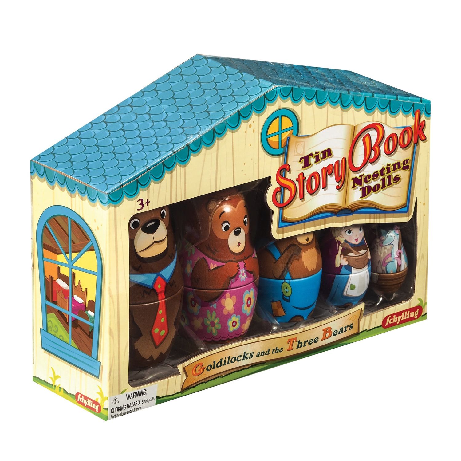 Schylling - Goldilocks and the Three Bears Nesting Dolls