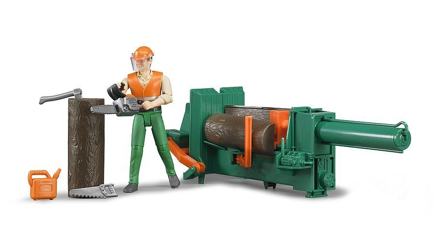 Bruder - Logging Set with Man