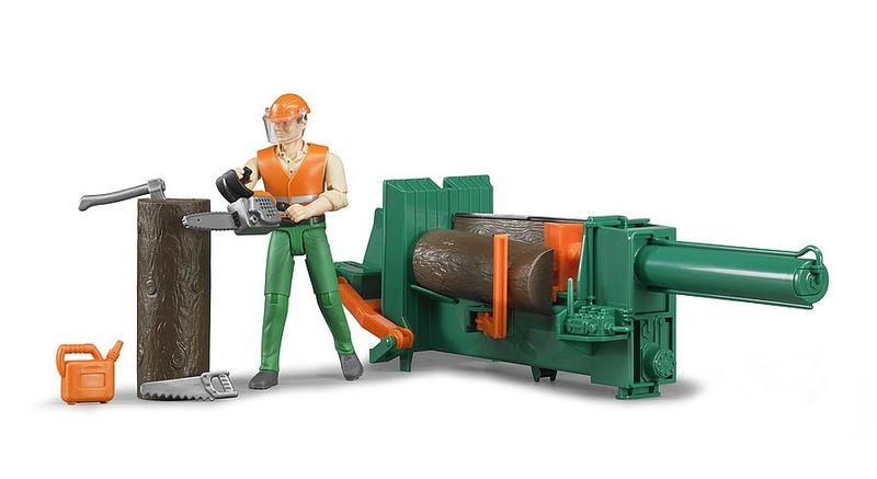 Bruder - Logging Set with Man