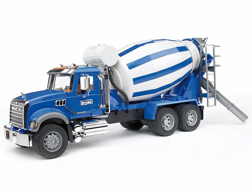 Bruder - MACK Granite Cement Mixer