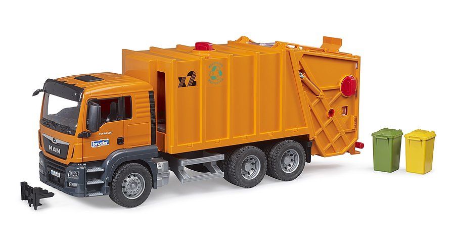 Bruder - MAN TGS Garbage Truck (Orange)