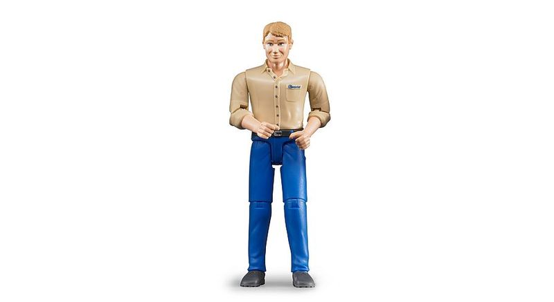 Bruder - Man, Light Skin, Blue Jeans