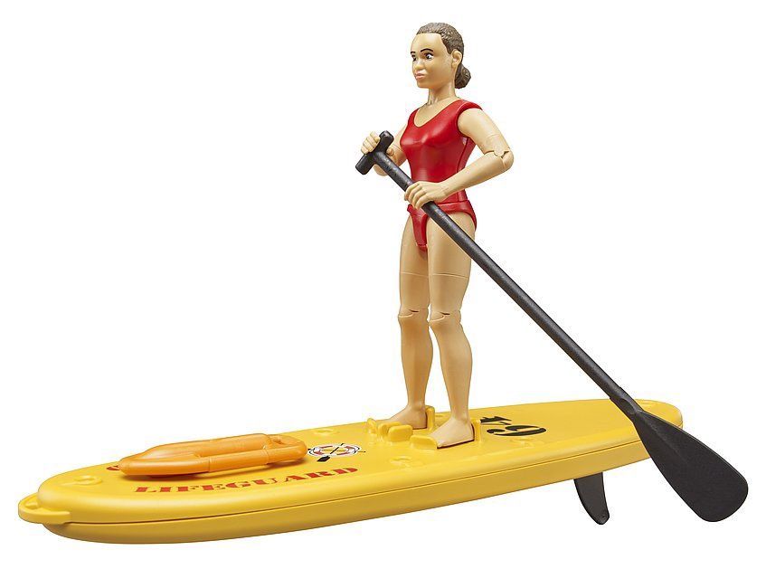 Bruder Lifeguard with Standup Paddle