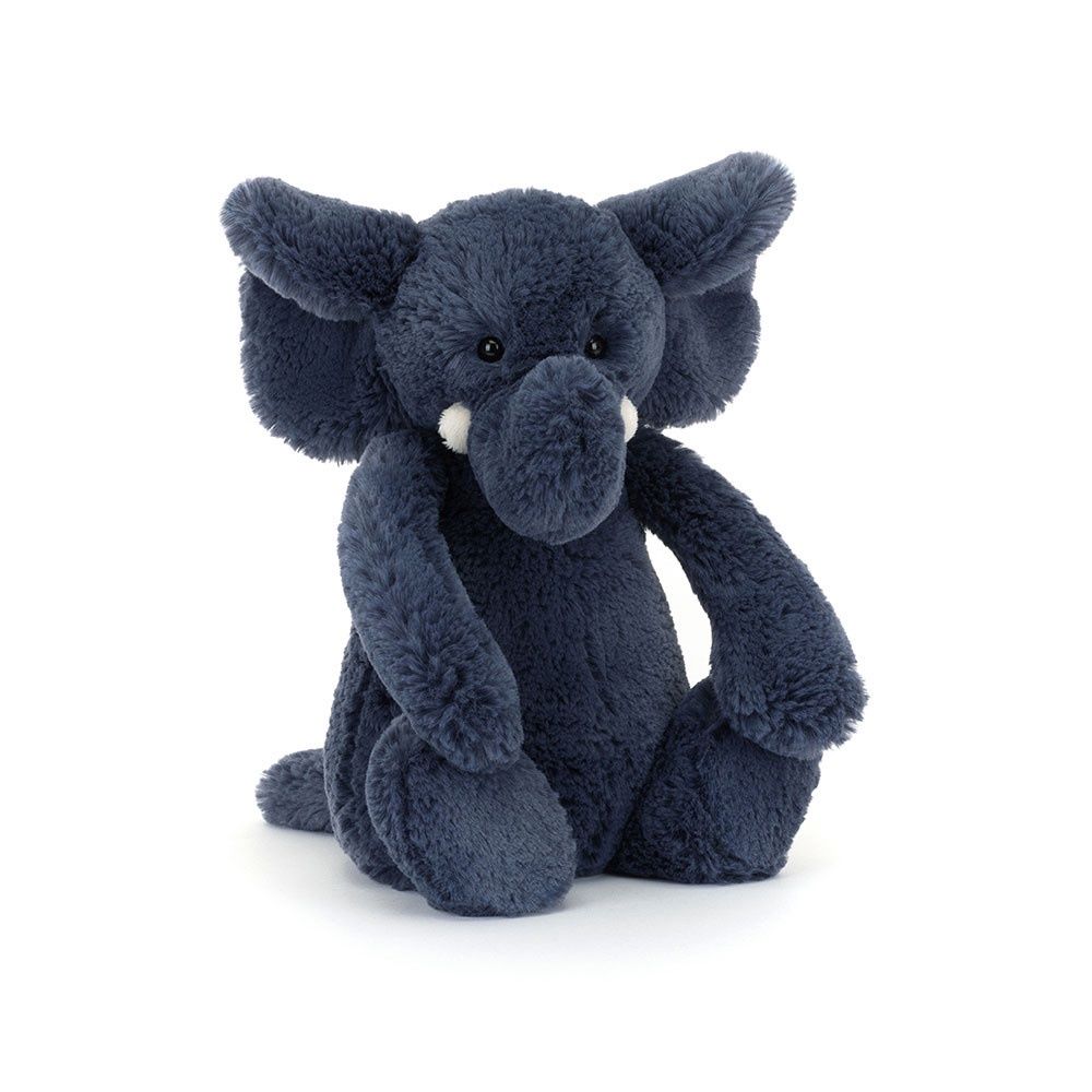 Jellycat - Medium Bashful Blue Elephant