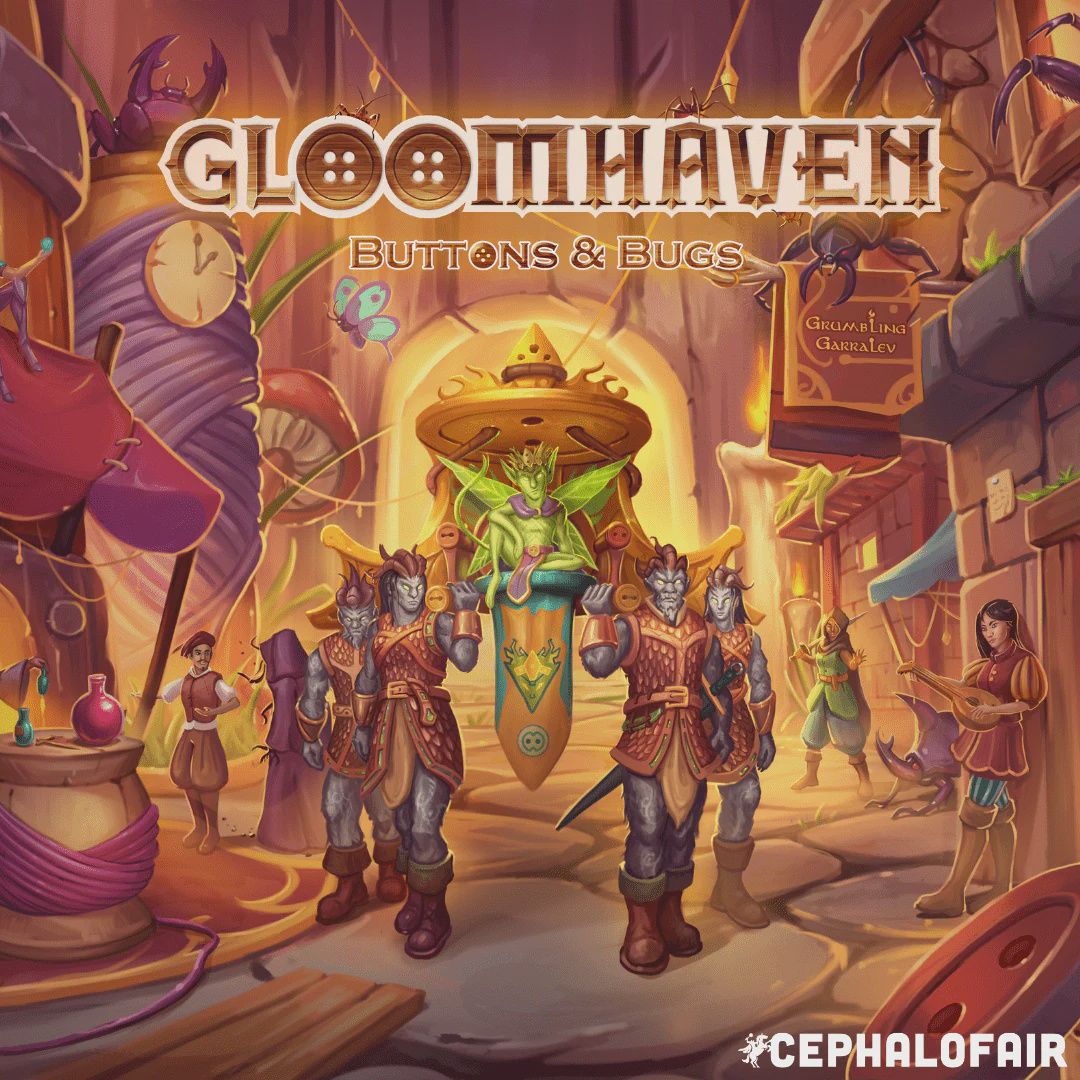 Gloomhaven - Buttons &amp; Bugs