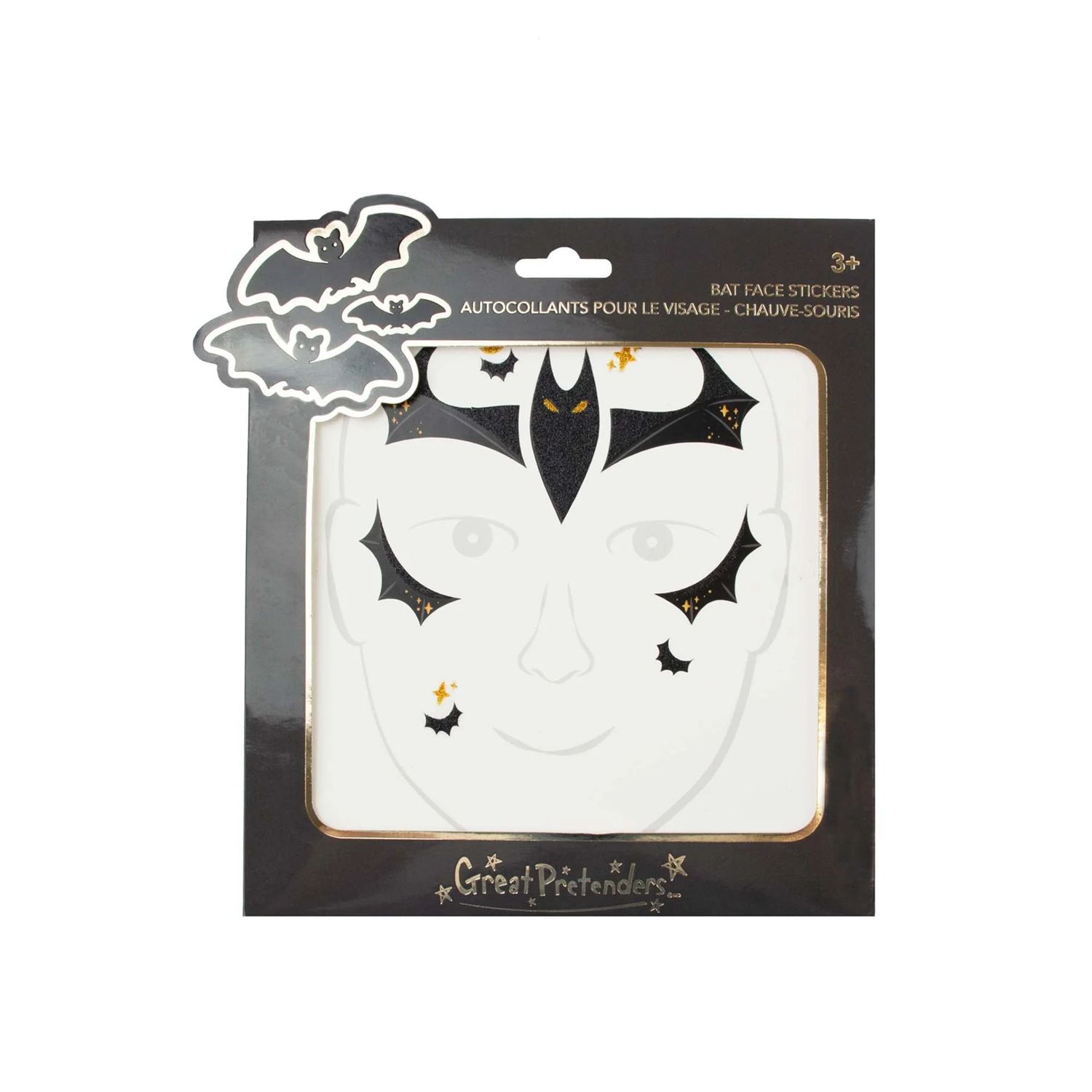 Great Pretenders - Bat Face Stickers
