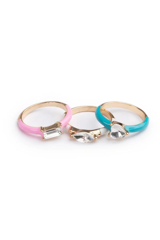 Great Pretenders - Boutique Chic Crystal Cool Rings