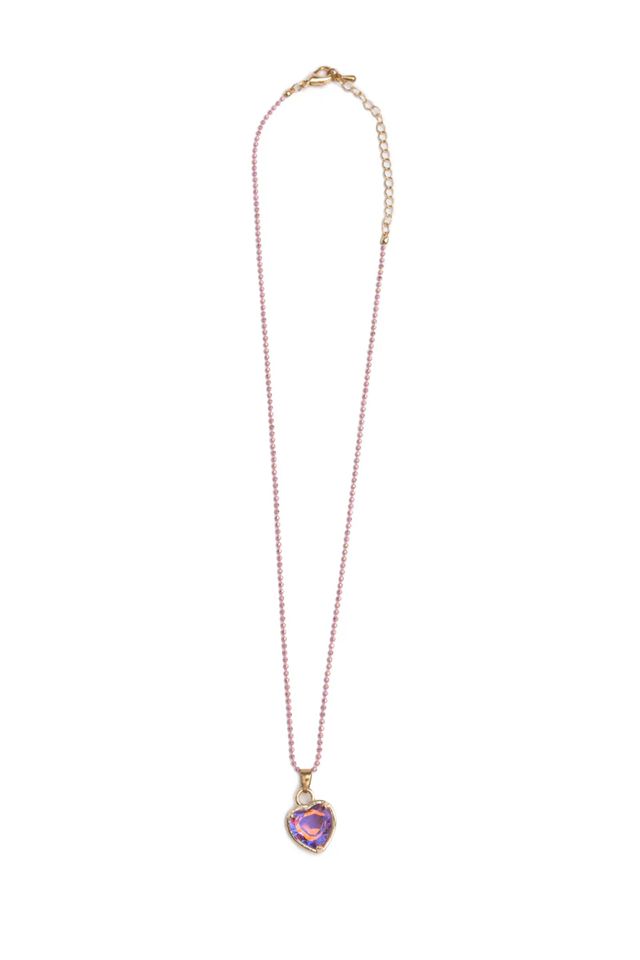 Great Pretenders - Boutique Chic Lilac Love Necklace