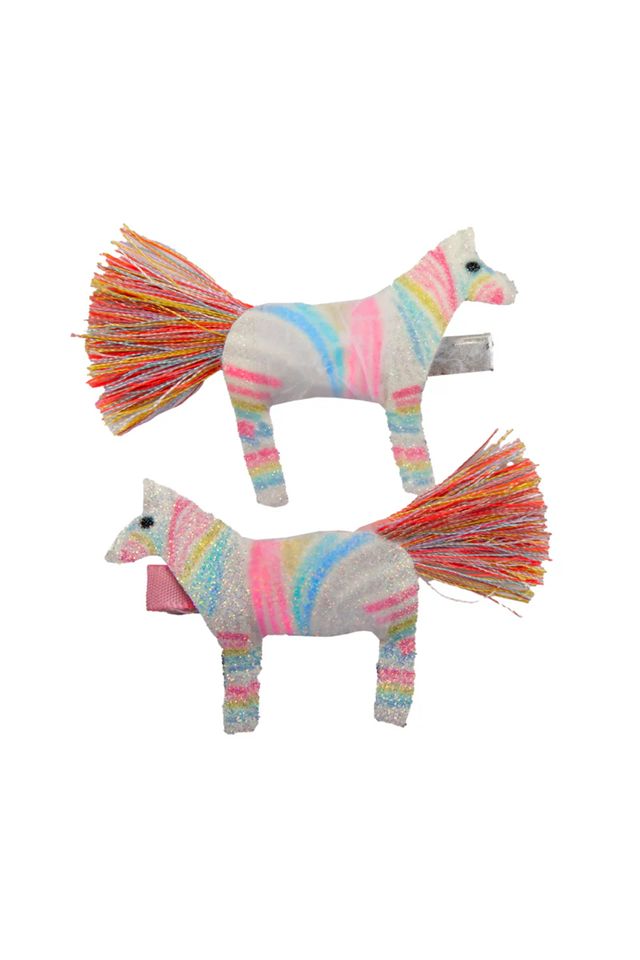 Great Pretenders - Boutique Diva Zebra Hair Clips