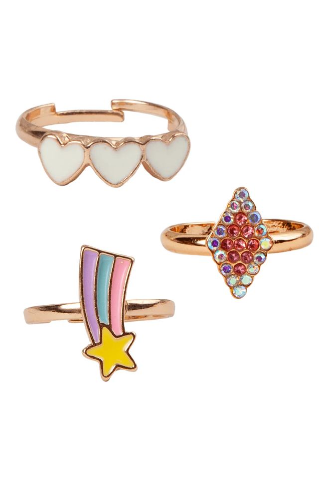 Great Pretenders - Boutique Heart Star Rings
