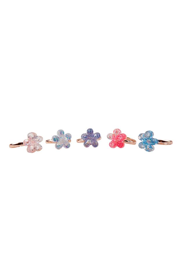 Great Pretenders - Boutique Shimmer Flower Rings