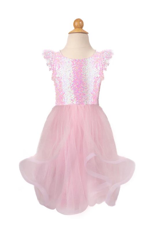 Great Pretenders - Pink Sequins Twirl Dress