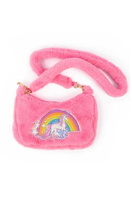 Great Pretenders - Rainbow Cuddle Crossbody Pink Purse