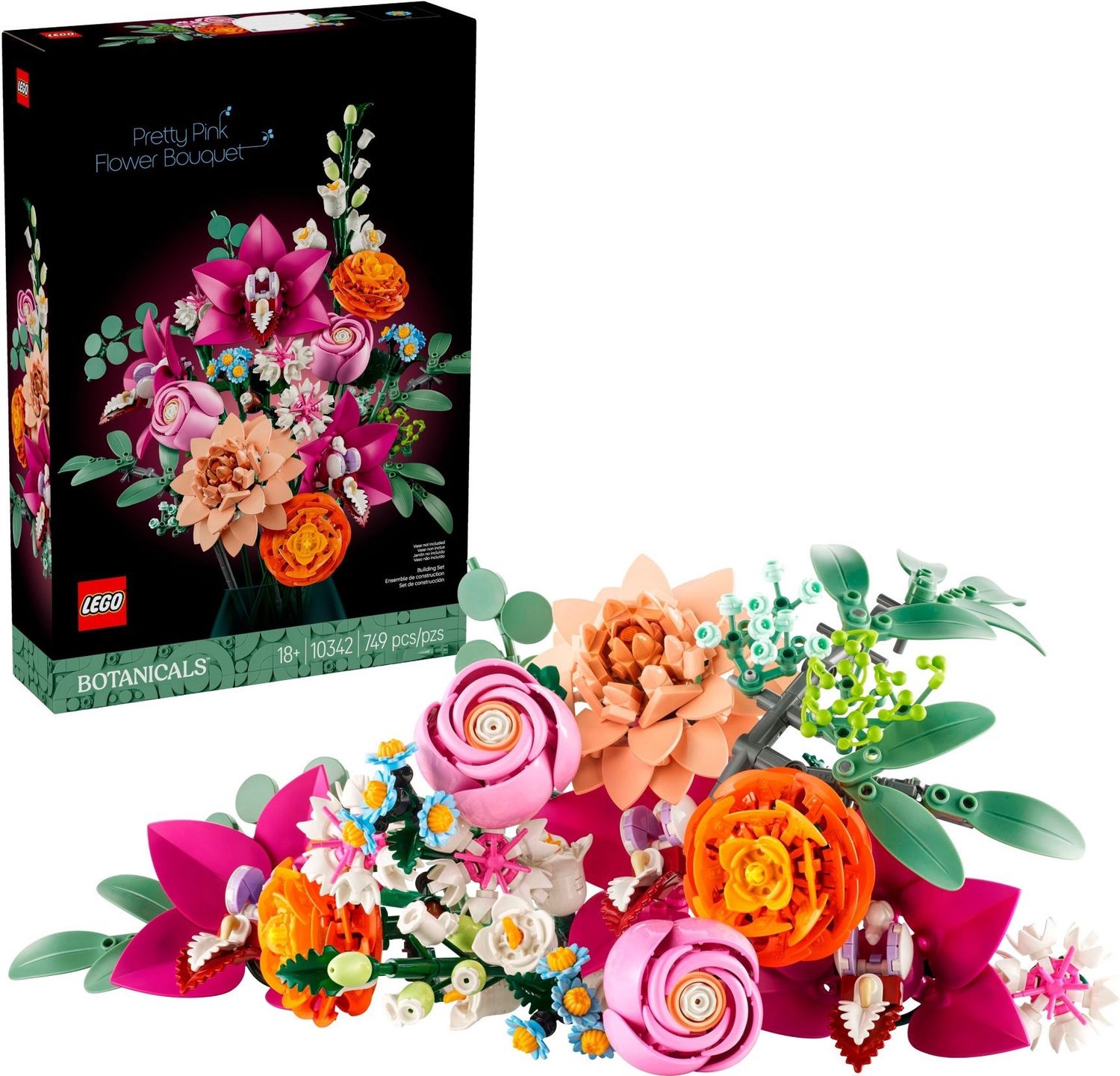 Lego Botanical Colleciton 10342 - Pretty Pink Flower Bouquet